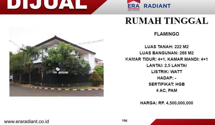 Rumah cantik Bintaro posisi hook 1