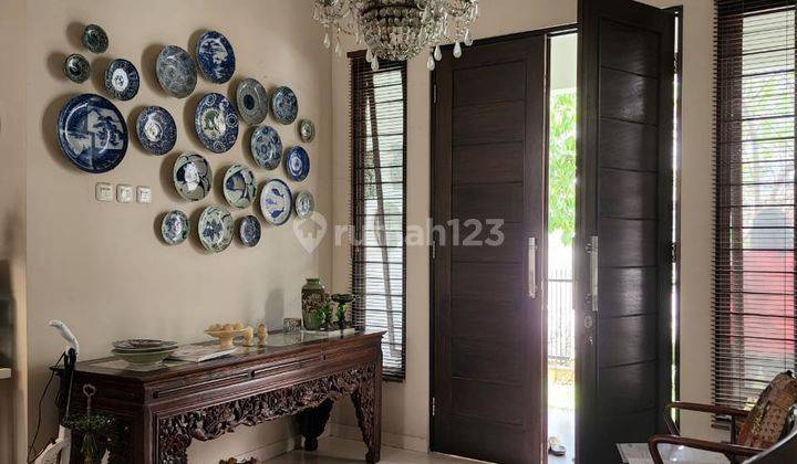 Rumah satu lantai Semi Furnished di sektor 9 bintaro jaya