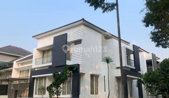 Rumah hoek di cluster kebayoran bintaro tangerang selatan 1