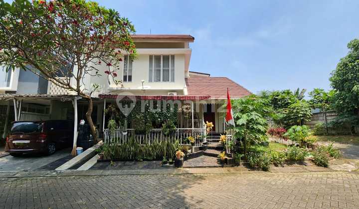 Rumah Posisi Hoek Row Jalan Depan Lebar di Cluster Bintaro Jaya Rumah Posisi Hoek Row Jalan Depan Lebar di Cluster Bintaro Jaya