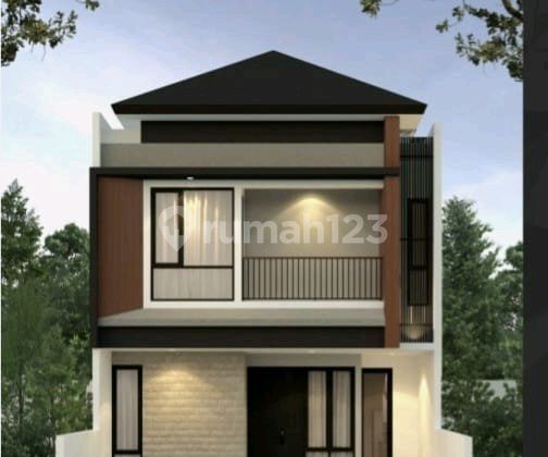 Rumah Modern Tropical Lokasi Strategis di Graha Raya Bintaro 1