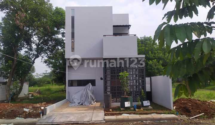 Hunian syariah Modern Minimalis Strategis dekat kajian Sunnah Rodja dan Taman Buah Mekarsari