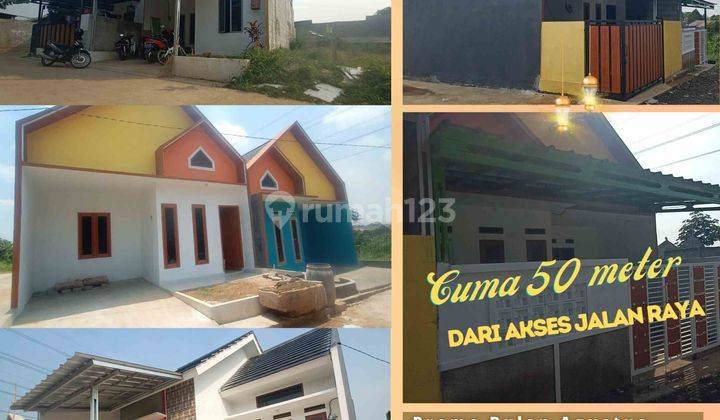 Rumah di Bogor Kota cuma 275jt Ready Unit  Dekat Stasiun Cilebut
 1