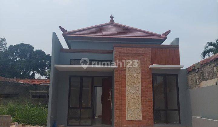 Rumah Modern Bali Strategis Di Jlan Raya Terminal Jatijajar Depok