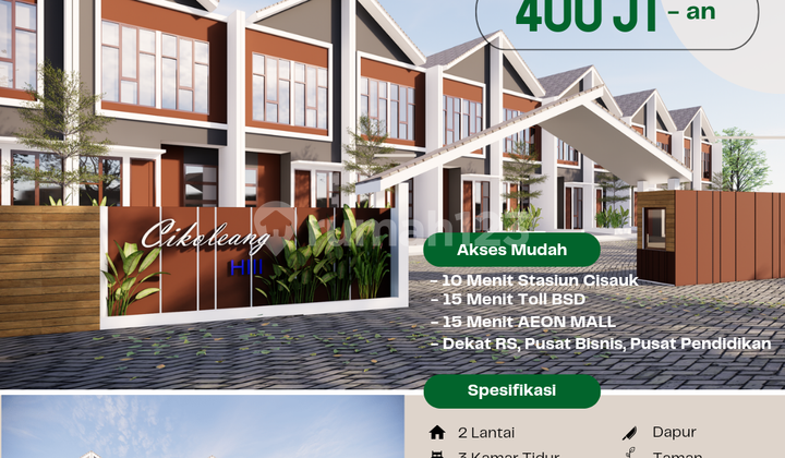 Rumah Murah Di Bogor Rumpin, Dekat Stasiun Cisauk Bsd Tangerang 7