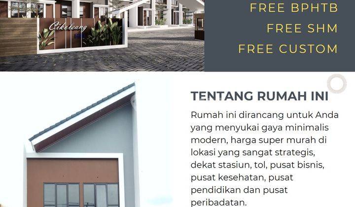 Rumah Murah Rumpin Bogor, 10 Menit Ke Stasiun Cisauk Tangerang 13
