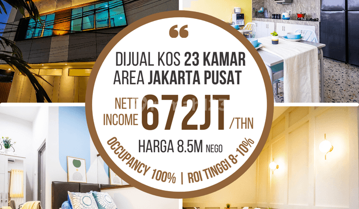 Rumah Kost 5 Lantai di Jalan Gajah Mada, Lok Strgts 1