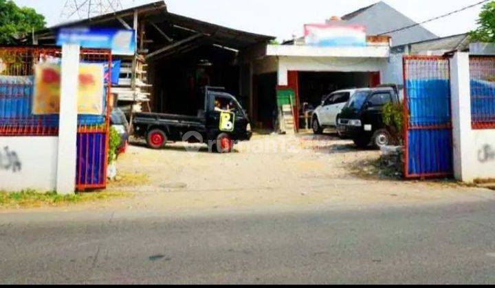 Tanah Toko Material Bangunan Luas 508 m2 Cocok  Workshop Bengkel Di Raya Mustikasari Bekasi Timur 1