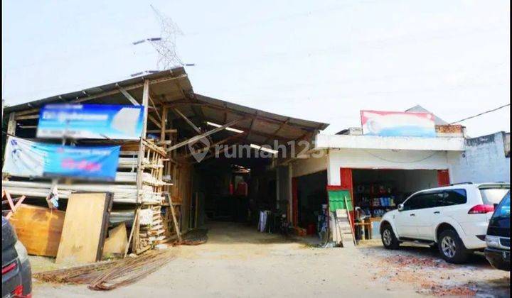 Tanah Toko Material Bangunan Luas 508 m2 Cocok  Workshop Bengkel Di Raya Mustikasari Bekasi Timur 2