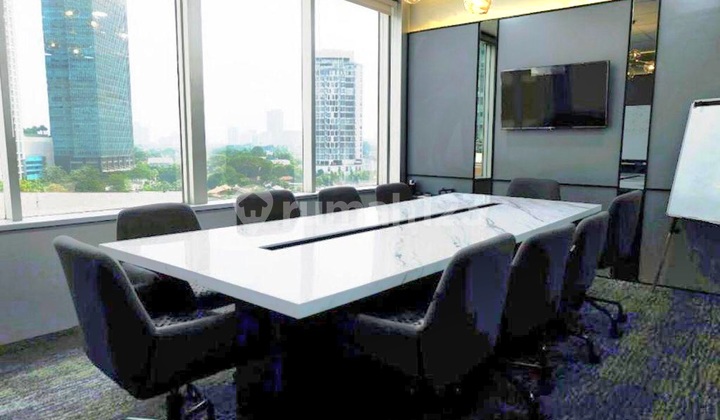 Office Space For Rent Menara Sudirman Office 300m2, Furnished