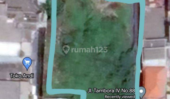 Tanah Di Tambora Pinggir Jalan, Murah 2