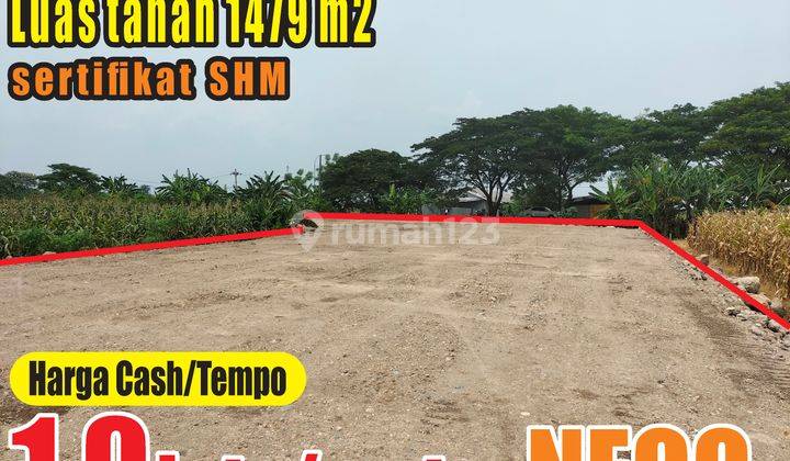 tanah bagus&murah pinggir jalan raya, cocok gudang & tempat usaha 1