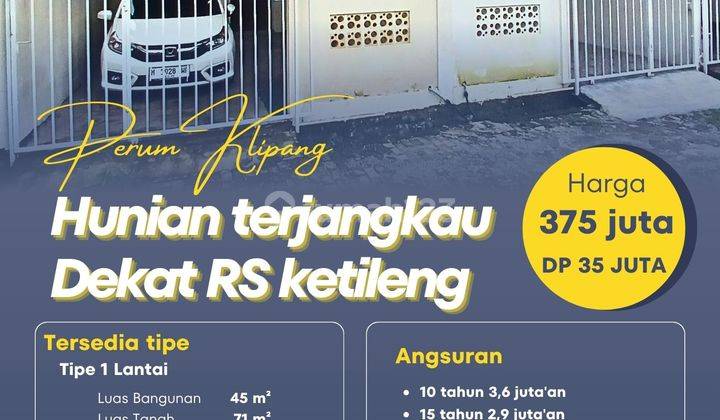 Rumah Ready Belakang Sd Internasional Klipang, Dp 35juta Siap Kpr 1