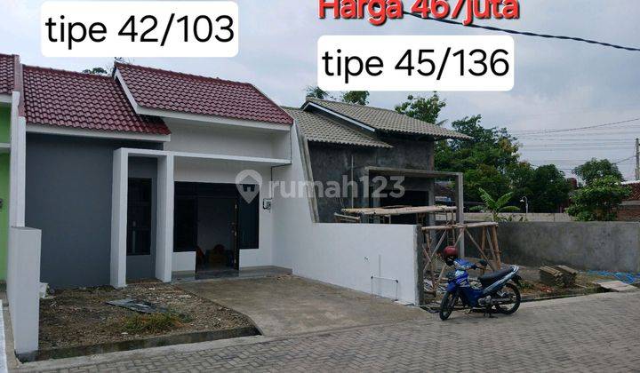 Rumah Ready Siap Huni,dinding Bata Merah,5menit Woltermonginsidi 1