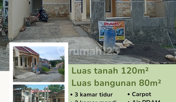 Rumah Perum Unnes/undip,3 Kamar Tidur Selangkah Pasar Sampangan 1