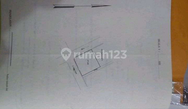 Dijual Tanah di Cigadung Komp Unpad Ccok untuk bisa di Bikin 2 Unit Rumah Ataupun Ccok Bikin Kosan di Bandung Utara