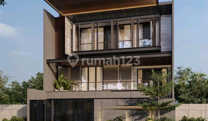 A5197 Modern New 3-Story House in Citraland, West Surabaya 2