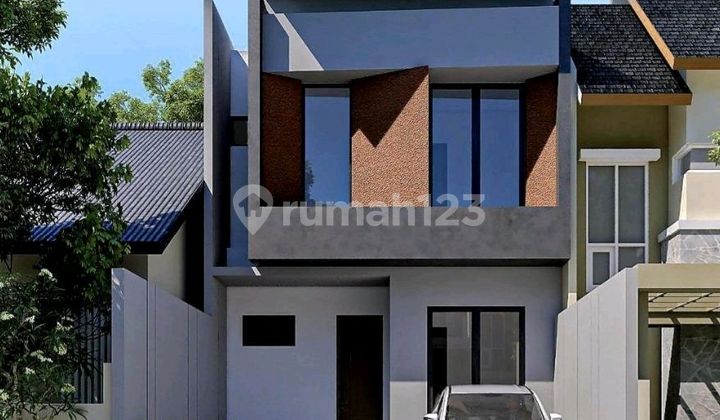 A5070 Manyar Rumah Baru 2 Lantai Surabaya Timur Kertajaya Nginden