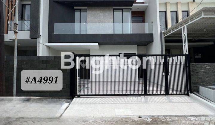 A4991 Manyar Surabaya Rumah Baru 2 Lantai Dkt Kertajaya 1