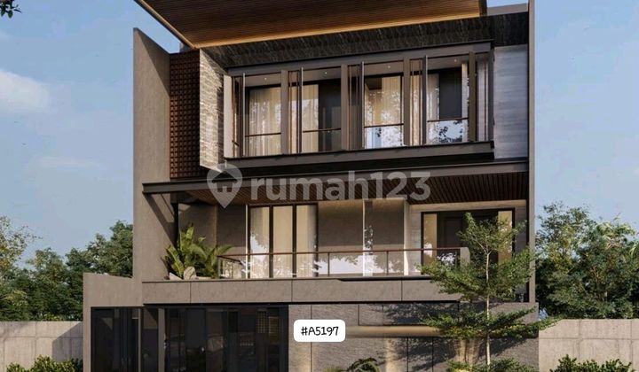 A5197 Rumah Baru Modern 3 Lantai Citraland Surabaya Barat