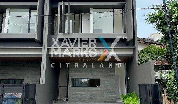 Rumah Manyar Kertoadi, Baru Minimalis Industrial, Best Layout 1