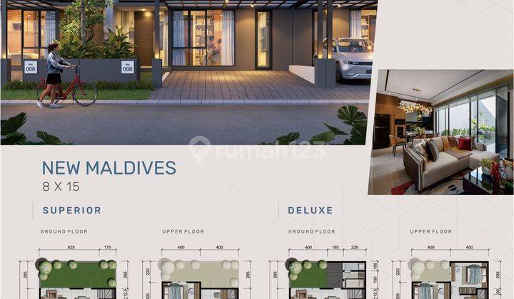 Rumah Pelican Hill, Modern Minimalis, Type Terbaru,lokasi Favorit 1