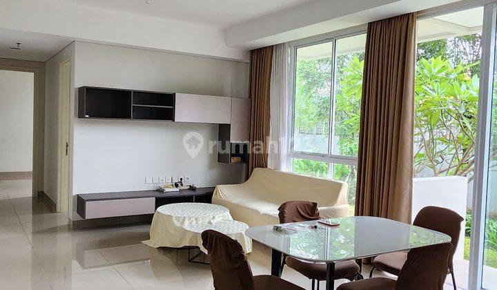 Rainbow Condovilla 2BR Furnished Lantai Ground view taman gading serpong 1