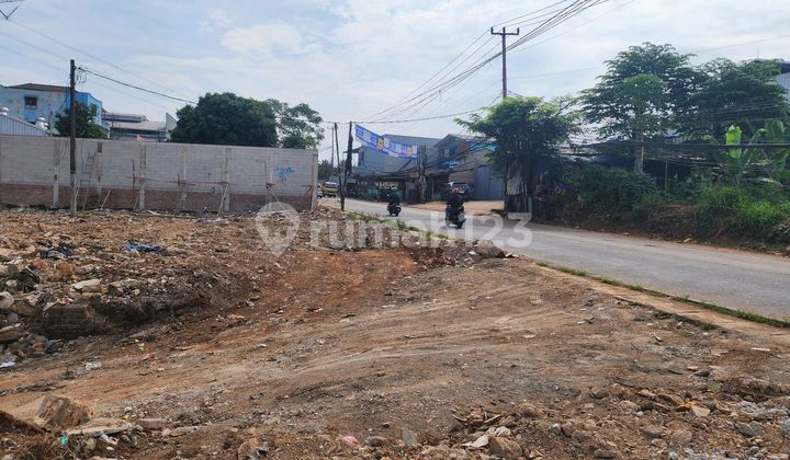 Disewakan Tanah Pinggir Jalan Puspitek Raya Tangerang Selatan