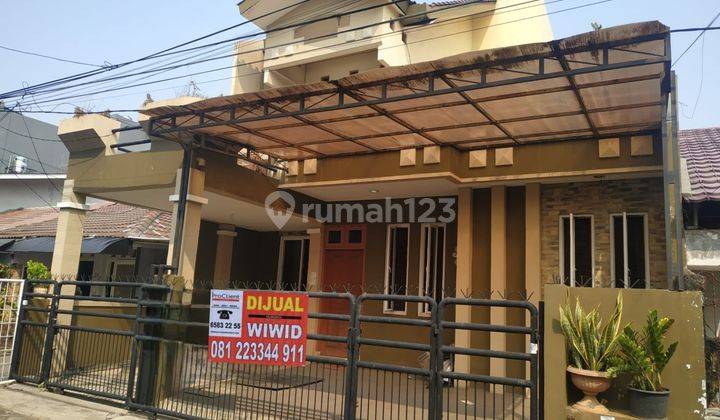 rumah 1¼ lantai bagus siap huni, jalan 2 mobil. 1