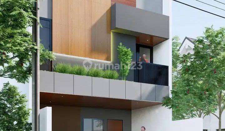 Rumah Baru On Progres Desain Modern Dalam Komplek Di Cipinang Jaya Jakarta Timur 1