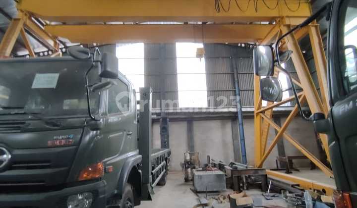 Gudang Workshop Aktif Baru Dengan Akses Jalan Lebar Di Rawalumbu Bekasi 2