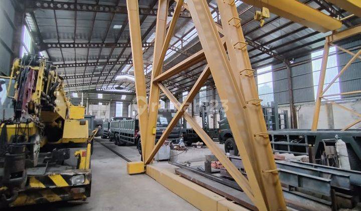 Gudang Workshop Aktif Baru Dengan Akses Jalan Lebar Di Rawalumbu Bekasi 8
