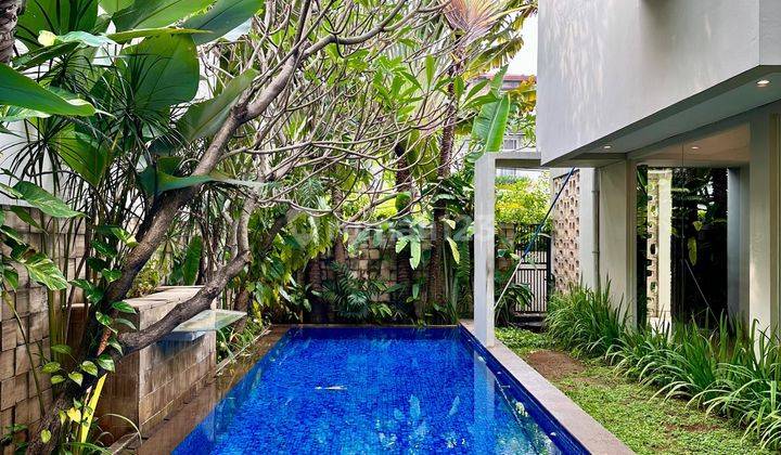 DIJUAL RUMAH MODERN TROPICAL DI CIPETE JAKARTA SELATAN 2