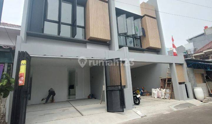 Dijual Rumah Baru Design Modern Dalam Komplek Area Kayu Putih Jakarta Timur 1