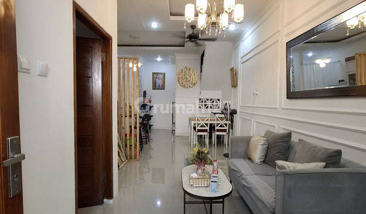 TURUN HARGA Rumah Cluster Semi Furnished Siap Huni Nempel Ke Jakarta Timur 2