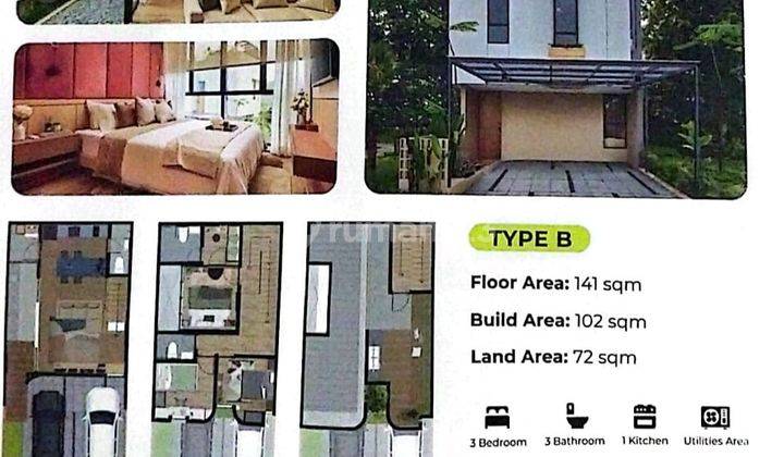 Rumah Modern Dan Unik Berkwalitas Dengan Lingkungan Alam di Dekat Bsd 2