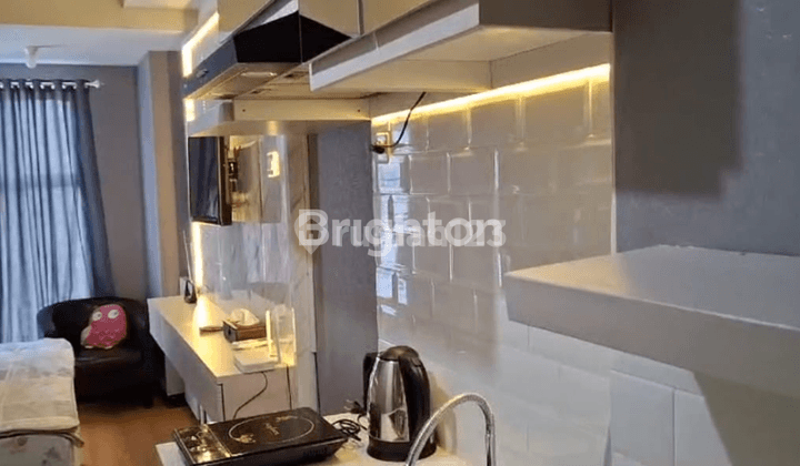 APARTEMEN STUDIO CONNECTING PAKUWON CITY MALL KONDISI FURNISHED 2