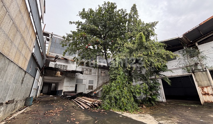 1.6 Hektar Ex Pabrik Gudang Harga Tanah Saja Di Jl. Raya Thole Iskandar Sukmajaya Depok 