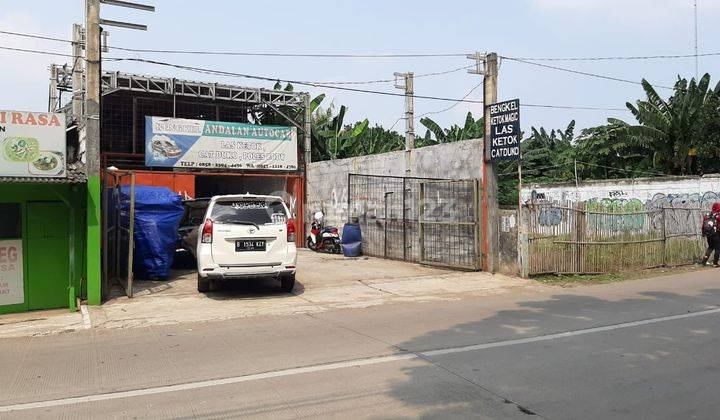 Di Jual Harga Tanah gratis bangunan di Jl. Raya Bojong Kulur - Letda Nasir 1