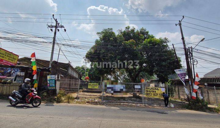 Termurah! Kavling 470m2 di Jl. Raya Ciangsana Dekat Kota Wisata 2