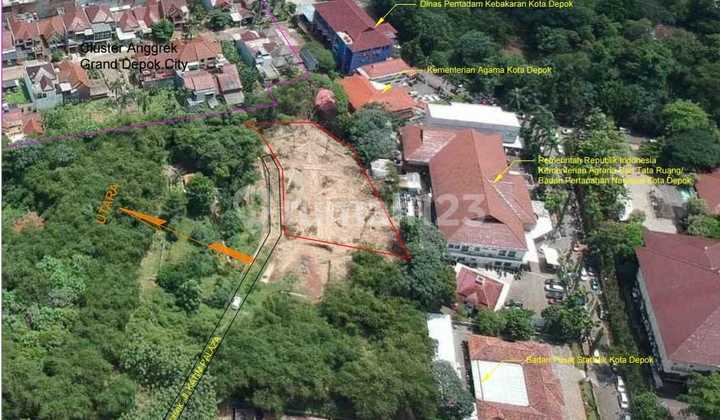 Kavling Siap Bangun di Jl Katim Palaza Cilodong Depok