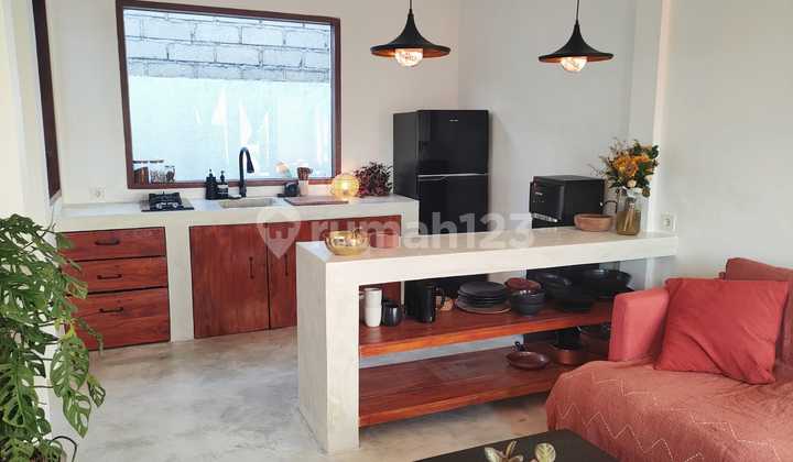 House For Rent With Rice Field And Mountain View In Kedungu 12