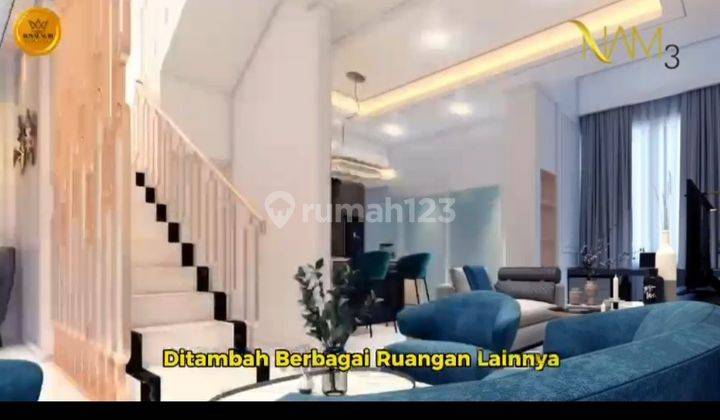 Rumah Keren 3 Lt  Strategis Di Jakarta Selatan, Bebas Semua Biaya 2