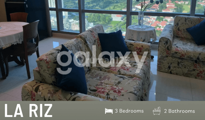 Apartment Lariz Pakuwon Mall Siap Huni Full Furnish Double Views 2