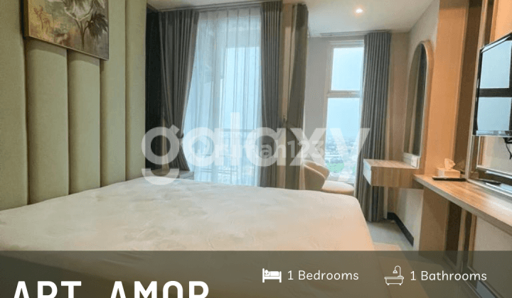 Apartment Amor Pakuwon City Studio Siap Huni Full Furnish Mewah 1