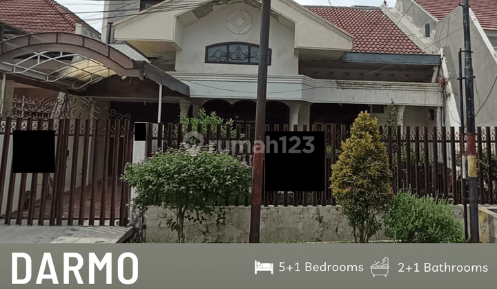 Rumah Hitung Tanah Darmo Permai Selatan 1