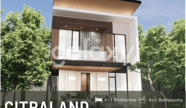 Rumah Citraland On Progress Ciamik Modern Minimalis 2