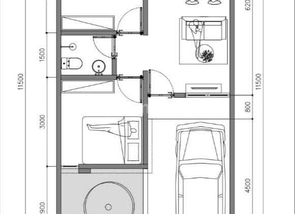 Dijual Rumah baru di Jl. Intan III Curug Gunung Sindur 2