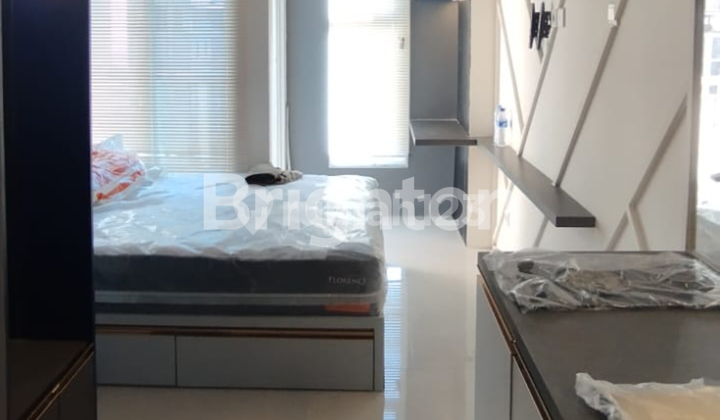 CHEAP! AMOR NEW GRESS STUDIO FULL FURNISHED LUXURIOUS INTERIOR CONNECTED EASTCOAST MALL NEAR HOKKY PAKUWON CITY MULYOSARI GALAXYMALL CHEAP! AMOR NEW GRESS STUDIO FULL FURNISHED LUXURIOUS INTERIOR CONNECTED EASTCOAST MALL NEAR HOKKY PAKUWON CITY MULYOSARI GALAXYMALL