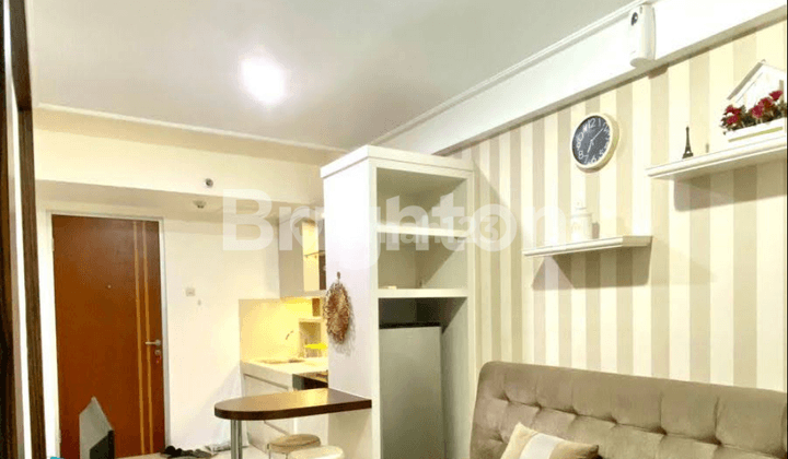 APARTMENT PUNCAK KERTAJAYA,  TOWER A, LANTAI 17, FULL FURNISHED DAN INTERIOR, TYPE 2 BR 1